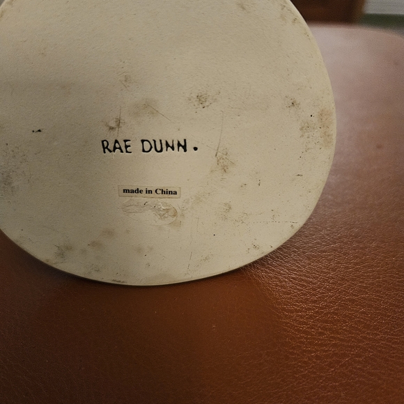 Rae Dunn Ceramic Base with Text - Picture 5 of 7